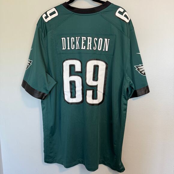 Philadelphia Eagles Landon Dickerson Nike NFL Jersey Men’s Size XL New - Picture 1 of 7